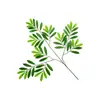 Ramas de olivo artificiales al por mayor, hojas falsas, vegetación estilo nórdico, hojas de olivo para decoración de hoteles, accesorios para arreglos florales, follaje artificial