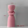 Lihome Xiangliya Cuerda Nudo Forma de Pilar Rayado Tridimensional Forma de Pilar Velas Artesanales Velas Largas al por Mayor del Fabricante