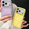 Capa Magnética Dopamine Color Sensível à Pele Adequada para Capa de Celular Apple 17 Pro Max iPhone 16 Novo Modelo 15 Anti-Queda 14 Estilo Coreano
