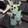 Funda de Oso Violento para Pantalla Completa Adecuada para Apple 17Pro, iPhone 16Promax Europeo y Americano, 15Plus, Elegante 14