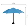 Suporte de Celular para Veículo Elétrico Guarda-chuva, Guarda-chuva Protetor Solar, Guarda-chuva Magnético para Navegação de Entrega, Guarda-chuva Pequeno para Motocicleta, Guarda-chuva de Chuva com Logotipo Personalizado