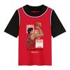 Verano Nuevo Jersey Impreso en 3D Slam Dunk Master Animación Sakuragi Flor Camino Tendencia Camiseta Periférica Manga Corta