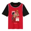 Verano Nuevo Camiseta Estampada 3D Baloncesto Slam Dunk Preparatoria Anime Sakuragi Hanamichi Tendencia Merchandising Camiseta Manga Corta