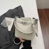 Bolsa Retrô Estilo Coreano para Mulheres, Grande Capacidade, Novo Modelo Primavera 2026, Bolsa de Ombro Único Transversal, Bolsa Saco Simples e Fashion para Trabalho