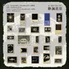 Adesivos de Carimbos de Papel Cobre Vintage Yanji - Série Fantasia de Coleção de Selos - 50 folhas em 6 designs para escolher para decoração de base