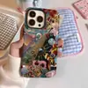 Amazon Patchwork Camuflado Retrô Capa de Celular Iphone16 Dois em Um Filme de Cobertura Total para Apple 17Pro Capa Dura