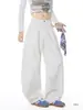 Pañuelo Cuadrado Retro Americano Scimitar Pantalones Casuales para Hombre Otoño Tendencia High Street Ambiente Casual Suelto Recto Pantalones Cargo