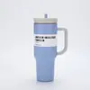 Taza Termo de Acero Inoxidable de Gran Capacidad Amazon 40oz Taza para Hielo Portátil para Exteriores Taza con Popote Termo Taza de Agua Personalización