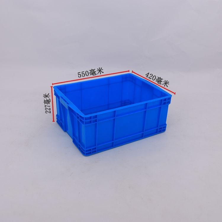 塑料中号黄色塑料周转箱 型号500-220黄色周转