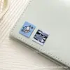 Mini Etiqueta de Tecido Fofa Kuromi Etiqueta Tecida Pulseira de Apple Watch Roupas de Boneca Meias DIY Patch de Tecido para Bordado de Diário