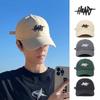 2025 Nuevo Sombrero de Sol Estilo Coreano para Mujer, Visera de Pato, Copa Dura, Sombrero de Protección Solar para Cabeza Grande de Hombre, Gorra de Béisbol de Ala Ancha para Mostrar Rostro Pequeño
