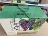 Caixa de Embalagem Universal para Uvas Kyoho, Caixa de Presente Portátil Sunshine Rose, Caixa de Papelão para Frutas Caixa Vazia Atacado em Estoque