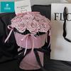 Papel de regalo de flores de rosa Manta, ballet, ramo de Chanel, material de embalaje floral DIY, tienda de flores de celebridades de Internet, regalo