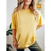 [Camiseta de Algodón Talla Europea] Ropa de Verano para Hombres y Mujeres, Camisetas Lisas de Cuello Redondo, Producción de Fábrica al por Mayor