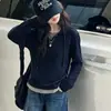 Conjunto de Niña 2026 Otoño Nuevo Estilo: Conjunto de Dos Piezas para Niños Mayores con Sudadera con Capucha y Jeans, Atuendo de Otoño Estilo Coreano