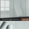 Adesivos de Cozinha Mármore à Prova de Óleo Resistentes a Altas Temperaturas Adesivos de Parede para Azulejo Capuz de Cozinha Gabinete Fogão Impermeável à Prova de Óleo Autoadesivo