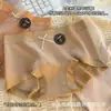 Cuecas Boxer Femininas Antibacterianas 10A de Algodão Puro com Gancho Estendido, Algodão de Xinjiang Classe A, Cintura Média para Estudantes, Ajustadas ao Corpo, Série de Cores Melard