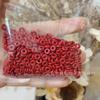 Tinta de cozimento mini donut faça você mesmo liga 5mm pequena conta espaçadora ábaco pulseira colar corrente para celular roupa calçado miçangas