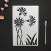 15 Piezas de Plantillas de Teñido con Cera Floral Batik Estilo B Ropa Miao Tintes Vegetales Materiales para Manualidades Moldes