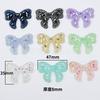Parche de lazo de color con pegamento de resina AB, para bricolaje, flor de zapato, tocado infantil, pegamento en crema, accesorios de ropa al por mayor