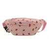 Bolso de Silla de Felpa para Mujer Nuevo Estilo Coreano Primavera y Verano 2024 Bolso de Empanada Semicircular Bolso Cruzado de Lona Floral