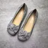 2026 Novos Sapatilhas de Moda Leves Confortáveis com Solado Macio, Laço, Antiderrapantes, de Bico Baixo, Sapatos para Mãe