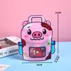 Bolsas de Empaque de Alimentos de Dulces Listas para Usar, Mochilas Escolares de Dibujos Animados Personalizadas, Bolsas de Regalo Sellables Auto-Sellables para Snacks, Bolsas de Regalo para el Regreso a Clases