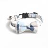 Aminger nuevo collar para mascotas serie camuflaje diseño de hebilla collar de gato con lazo con campana cinturón para gato