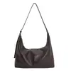 Bolsa Transversal Casual e Sofisticada de Grande Capacidade para Mulheres 2025 Outono Versátil Moda Nicho Axila Ombro Bolsa de Trabalho