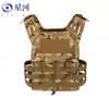 Chaleco Táctico Ligero para Exteriores, Chaleco Camuflado para Entrenamiento Cs en la Vida Real, Equipo de Protección Multifuncional de Liberación Rápida