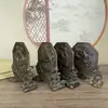 Ornamento de Cobre Estilo Antigo com Quatro Feras e Oito Trigramas: Dragão Verde, Tigre Branco, Pássaro Vermelho, Dragão Negro Artesanato Decorativo para Decoração de Casa e Escritório