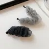 Pinza de Plátano de Malla Plisada de Lunares Burbuja, Elegante Pasador de Verano para Recogido en la Parte Posterior de la Cabeza, Nuevo Clip Vertical de Lujo