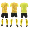 Conjunto de Uniforme de Futebol para Homens e Mulheres Uniformes de Treino Estampados para Crianças Alunos do Ensino Fundamental Camisas Esportivas de Futebol Uniformes de Equipe para Competição Adulta