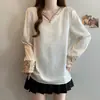 Outono 2026 Nova Roupa Feminina Plus Size Novo Estilo Chinês Jacquard Cetim Design de Estilo Nacional Camisa de Decote V Top Fino