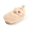 Zapatos de Invierno para Bebé con Piel Sintética y Suelas Suaves, Calientes para Niños Pequeños, de 3-6 Meses a 1 Año, Zapatos de Algodón con Forro de Felpa, Antideslizantes