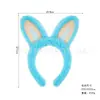 Pinza para el pelo de elfo Bubu Lavado facial Tocado Máscara divertida Accesorio para el pelo Diadema con orejas de peluche de bebé diablo Bubu Esponjoso