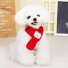 Bufanda para mascotas, calentador de cuello, babero para gatos, toalla para babas, ropa cálida de otoño e invierno para gatitos, cachorros, conejos, ropa de Año Nuevo