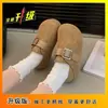 Sapatos Birkenstock Tudo Incluído para Mulheres, Novo Estilo Primavera 2026, Slip-On, Sola Grossa, Aumenta a Altura, Sapatos de Salto Duplo Retro