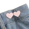 Falda pantalón de amor cambio de cintura pequeño pin fijo pantalón hebilla de cintura broche anti-exposición artefacto adelgazante de cintura mini hebilla