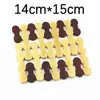 Juego de 10 Piezas de Manteles Individuales, Tapetes Aislantes de Calor, Tapetes Antiescaldado para Mesa de Comedor, Posavasos, Tapetes para Ollas, Tapetes de Bambú, Manteles Domésticos para Comedor, Tapetes para Tazones