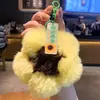 Nuevo Peluche de Durazno para Ganar tu Corazón, Llavero de Caqui, Colgante para Mochila de Mujer, Accesorio Pequeño, Llavero