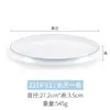 Plato redondo de melamina, plato tipo porcelana para hotel y restaurante, plato plano artístico, plato para platillos fríos, plato para bistec estilo occidental, uso comercial