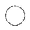 Colar de Pérola Cinza Feminino de Alto Nível Luxo Leve para o Trabalho Simples Nicho Corrente para Clavícula