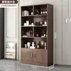 Armario para Vino contra la Pared, Gabinete de Almacenamiento y Exhibición para Sala de Estar, Estante de Vino Comercial, Nuevo Modelo 2026, Gabinete de Exhibición Nuevo Estilo Chino para Uso Doméstico