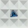 3X3~8X8Mm 5A Wuzhou Piedra Preciosa Artificial Triangular Ángulo Recto Zircón Colorido Zirconia Cúbica Sintética Cuentas Sueltas