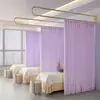 Soporte de Barra Larga en Forma de U de Hierro para Cortina Divisoria de Cama de Belleza Marco de Soporte de Cortina de Cama de Gimnasio Salón de Belleza