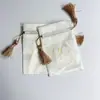 Bolsa de Satén Personalizada con Cordón, Bolsa con Cordón tipo Seda, Bolsa de Tela de Satén de Seda, Bolsa de Imitación Seda, Bolsa para Guardar Mascarilla de Ojos