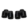 Adecuado para Bmw X5X6 X7G05G06G07 Mejora del Tubo de Escape Silenciador de Cuatro Salidas de Acero Inoxidable Fibra de Carbono