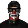 Máscara de Montar para Motocicleta al Aire Libre Cubierta Facial 3D Sudadera Deportiva Sombrero a Prueba de Polvo y Frío Forro de Casco Resistente al Viento