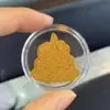 Adesivos de Celular Dourados Ouro Puro 2mg 999 Adesivos Dourados para Celular Princesa Por Favor Fique Rica e Saudável Adesivos Dourados Criativos Atacado